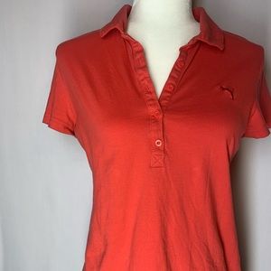 Women’s puma polo shirt XL pink salmon color
